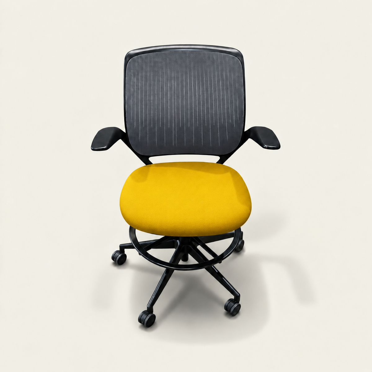<tc>Steelcase</tc>Cobi Zeichenstuhl in Schwarz - Generalüberholt