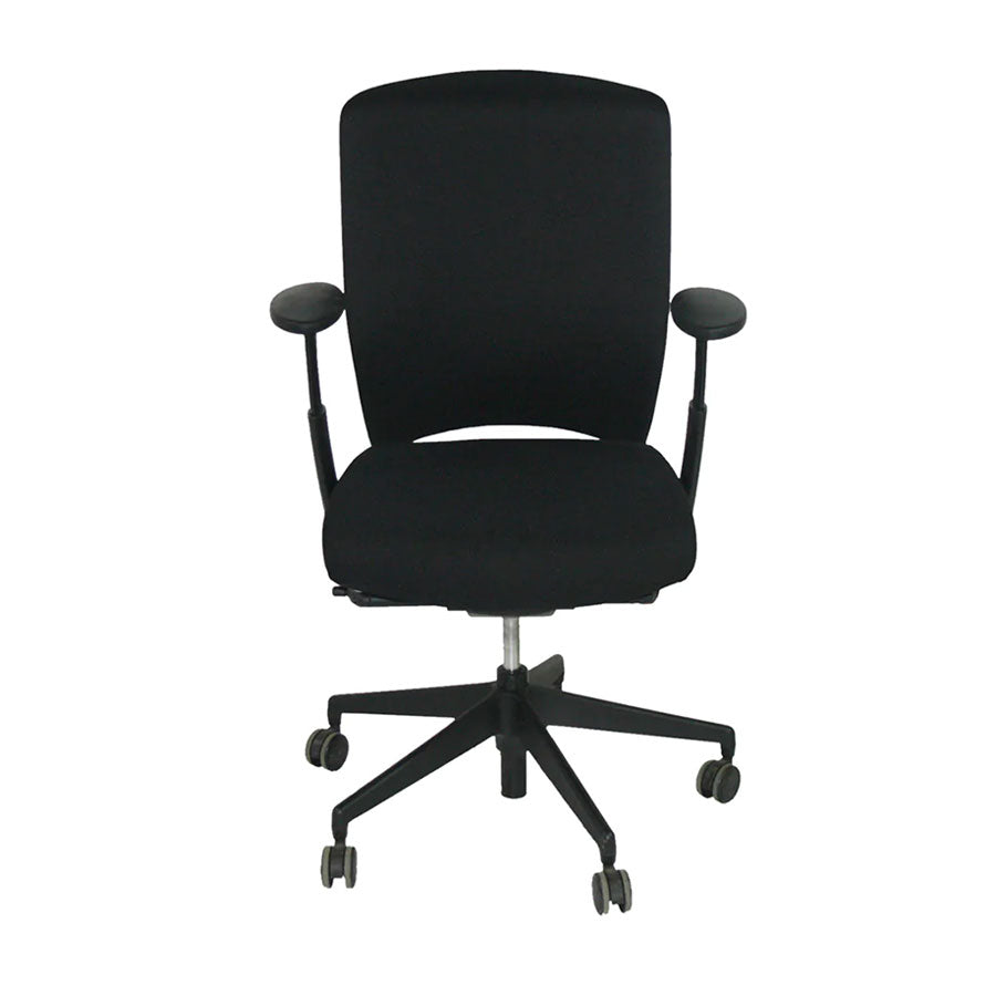 Senator: Enigma S21 Office Chair with Black Frame in Black Fabric - Refurbished
