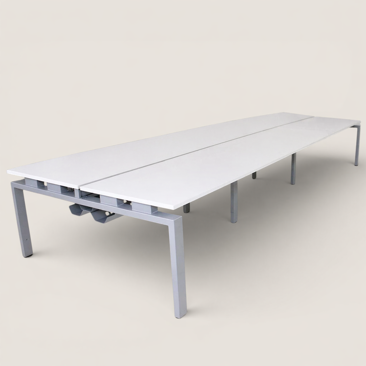 <tc>Senator</tc> Bench Desk 6-fach - 3600 mm x 1600 mm Arbeitsplatz - Generalüberholt