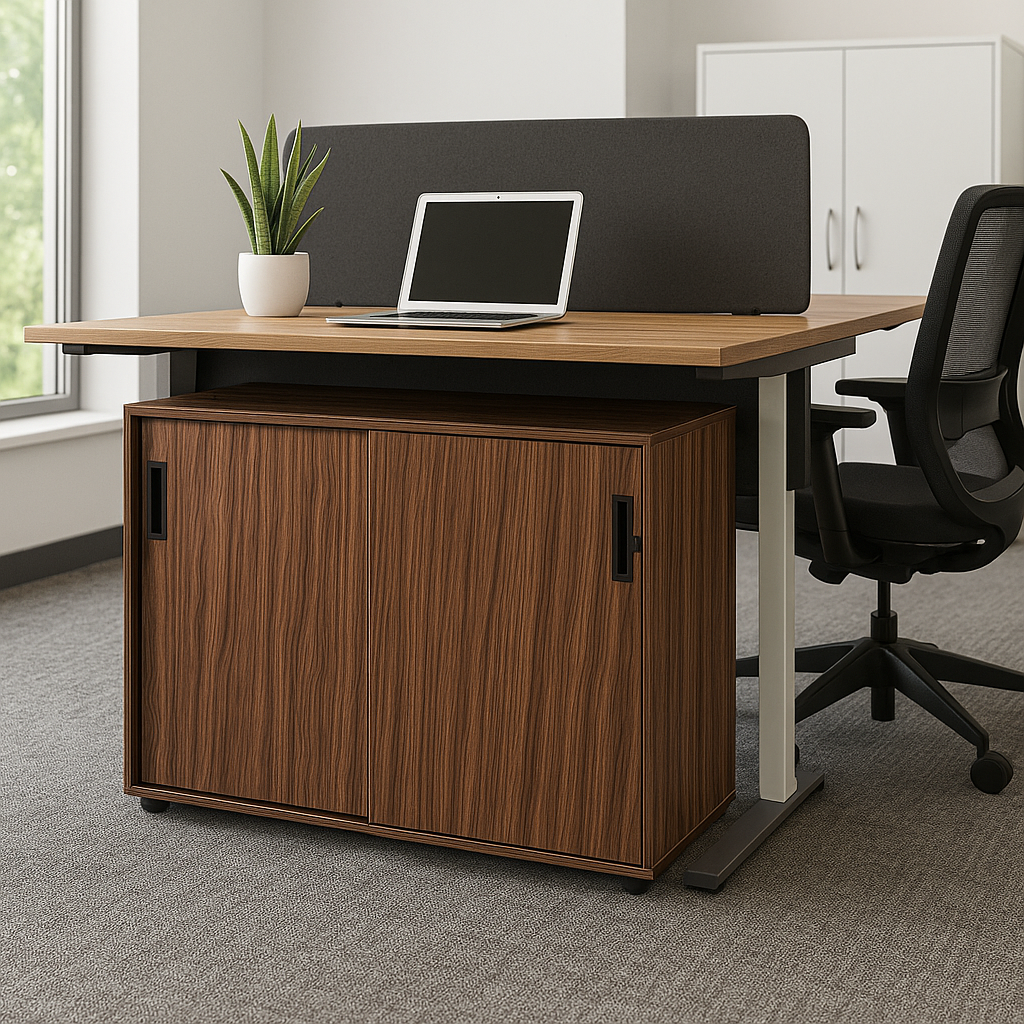 <tc>Senator</tc>Dunkelbraune Anrichte - generalüberholt