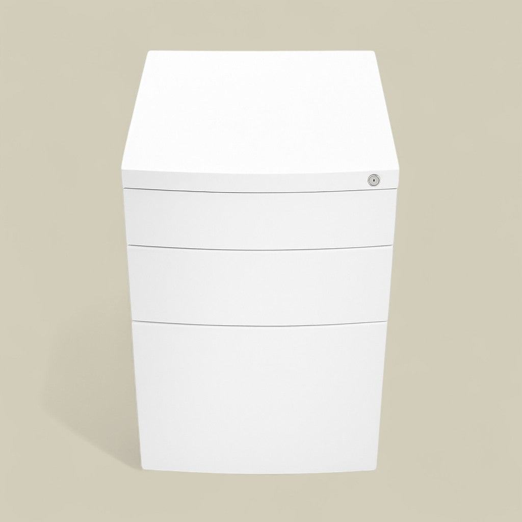 <tc>Steelcase</tc>: Mobiler Slimline-Unterschrank mit 4 Schubladen - Generalüberholt