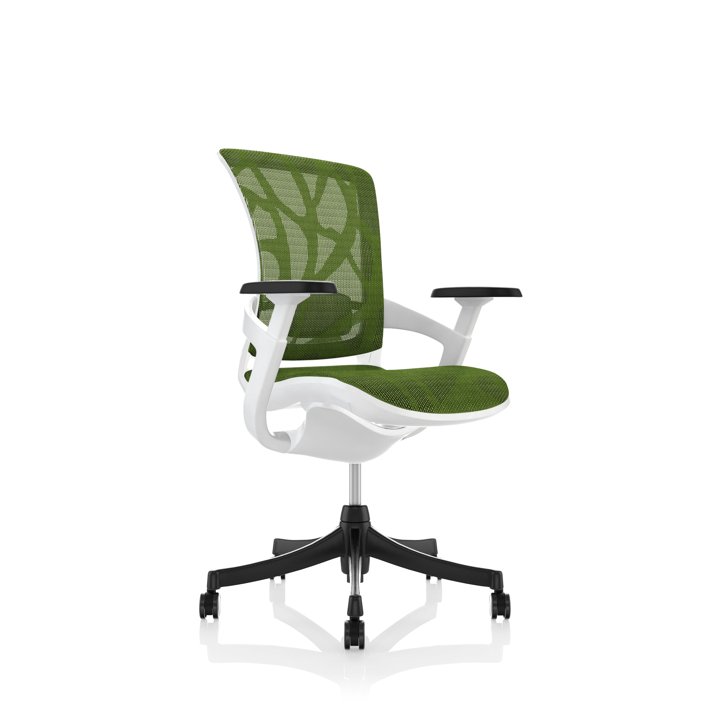 Comfort Seating: Skate Task Chair in Green and White - Refurbished