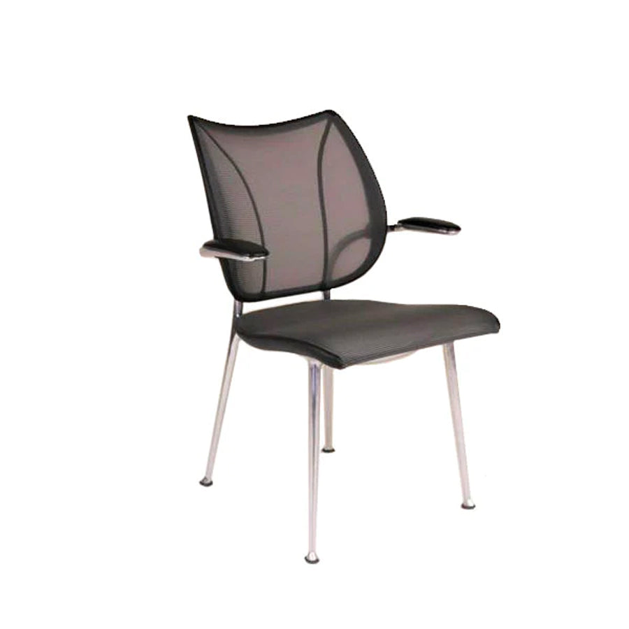 Humanscale: Liberty Side Chair mit Aluminiumrahmen – generalüberholt